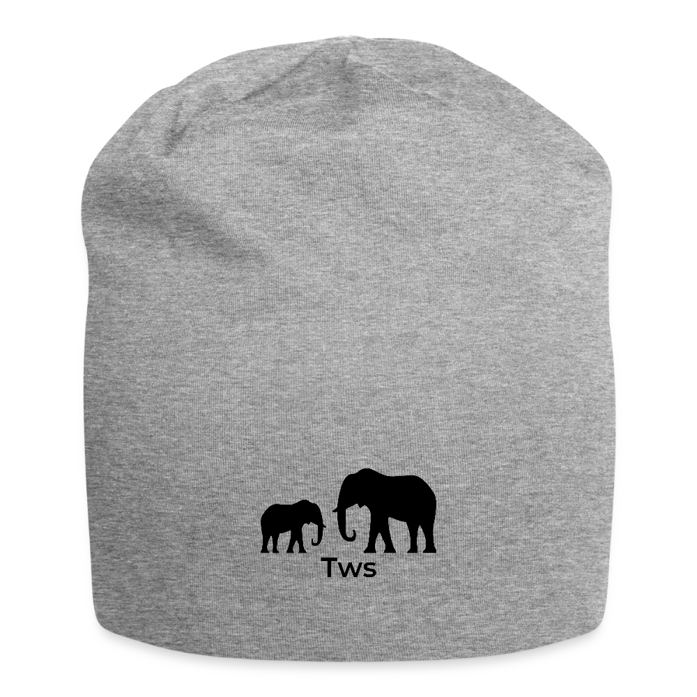 Jersey Beanie - heather grey