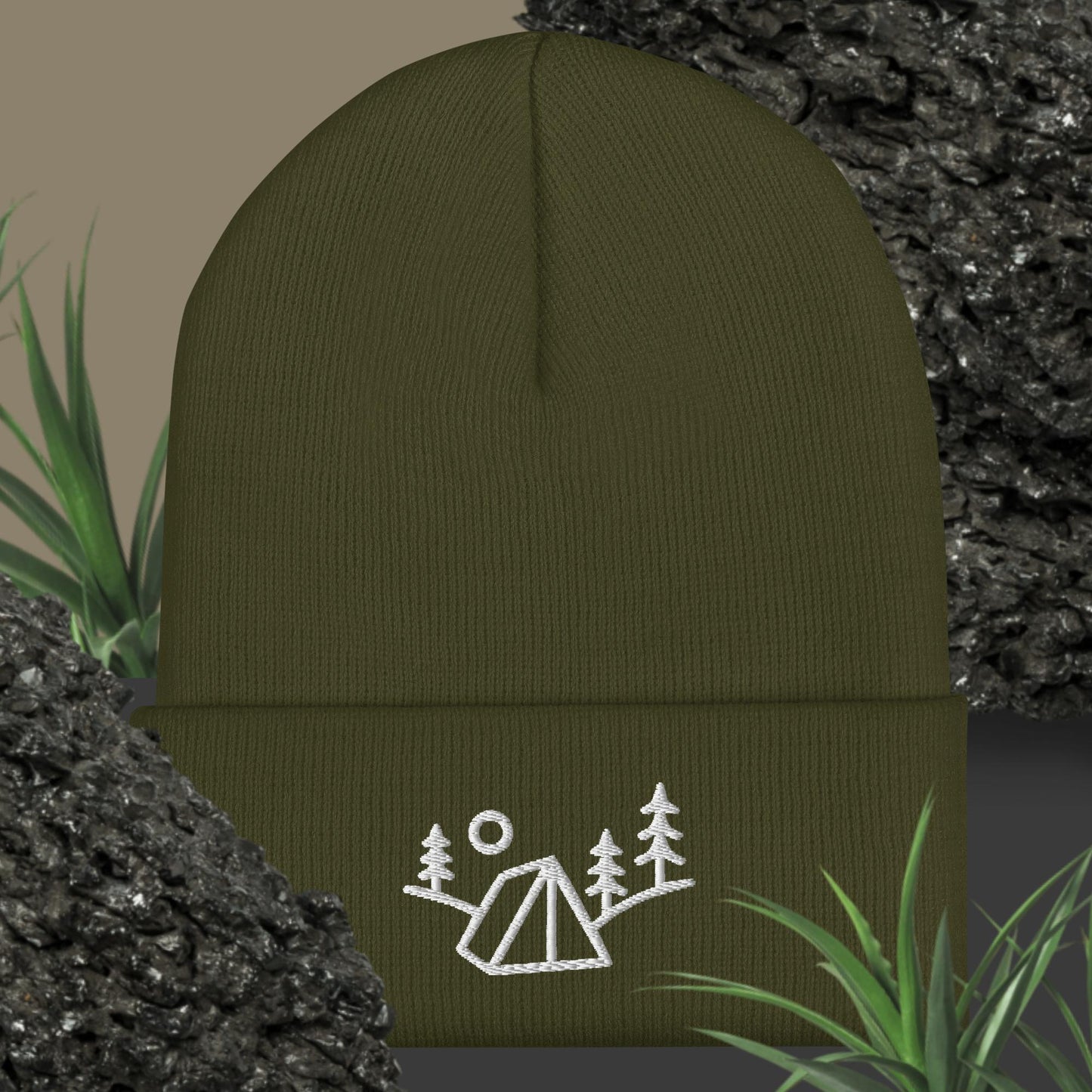 Cuffed Beanie - Forest