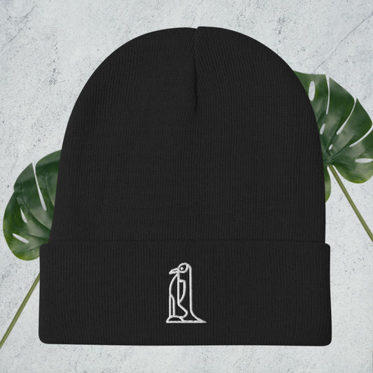 Penguin Embroidered Beanie