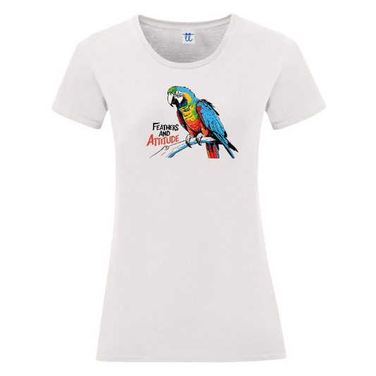 Feathers & attitude - Women T-shirt